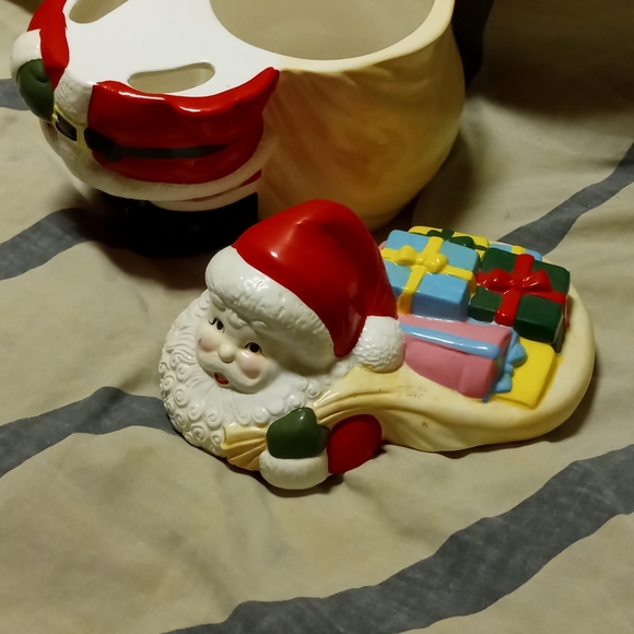 Vintage, Enesco, Santa cookie jar. - Picture 5 of 5